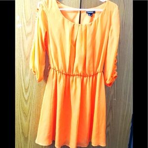 Vibrant Orange dress